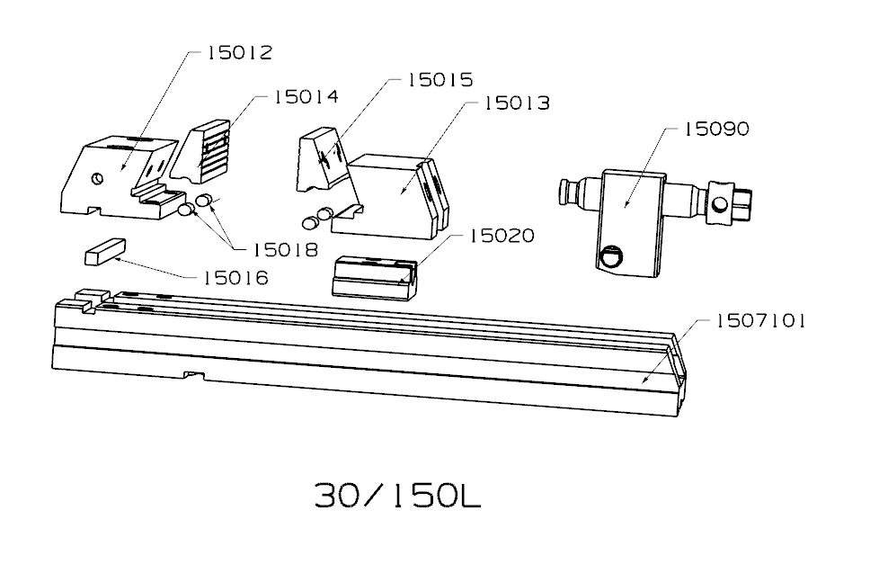 MORDAZA FORZA PERFECT NO GUIADA